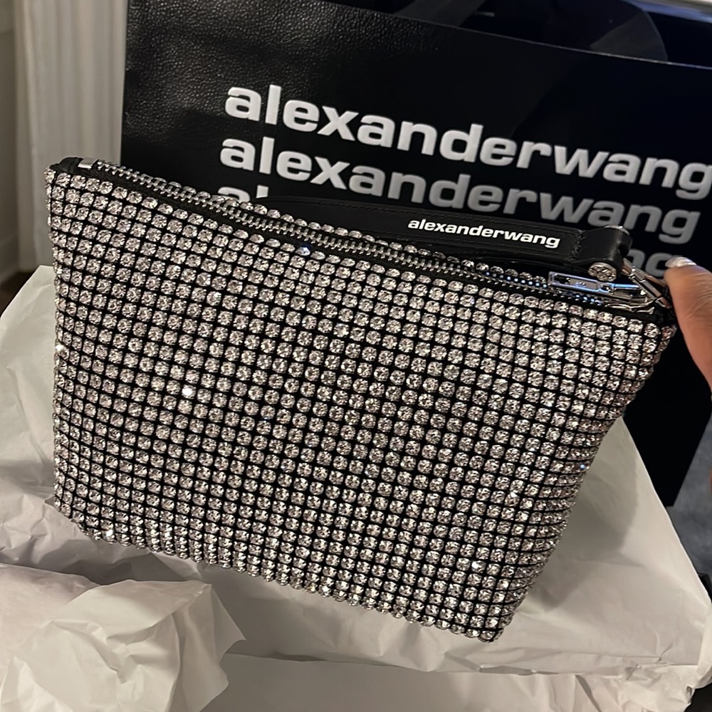 Alexander Wang Crystal Clutch